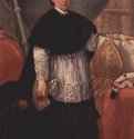 Портрет епископа Бенедетто Ганассони - 177442 x 26 смХолст, маслоРококоИталияВенеция. Ка' Реццонико