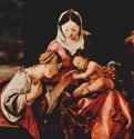 Мистическое обручение св. Екатерины Сиенской - 1506-150870 x 90 смДерево, маслоВозрождениеИталияМюнхен. Старая Пинакотека