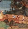 Цикл фресок в Оратории Суарди в Трескоре-Бальнеарио. Благословение св. Клары - 1524ФрескаВозрождениеИталияТрескоре-Бальнеарио (близ Бергамо). Оратио СуардиЗаказчицы - Орсолина и Паолина Суарди