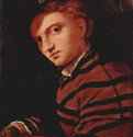 Портрет юноши с книгой - 1526-152735 x 28 смДерево, маслоВозрождениеИталияМилан. Академия Брера