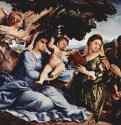 Мария со свв. Екатериной и Яковом и ангел - 1529113 x 152 смХолст, маслоВозрождениеИталияВена. Художественно-исторический музей