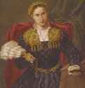 Портрет Лауры да Пола, жены Фебо да Брешиа - 154391 x 76 смХолст, маслоВозрождениеИталияМилан. Пинакотека Брера
