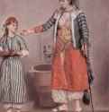 Знатная турчанка со служанкой - 1742-1743Пергамент, пастельРококоШвейцария и ФранцияЖенева. Художественно-исторический музей