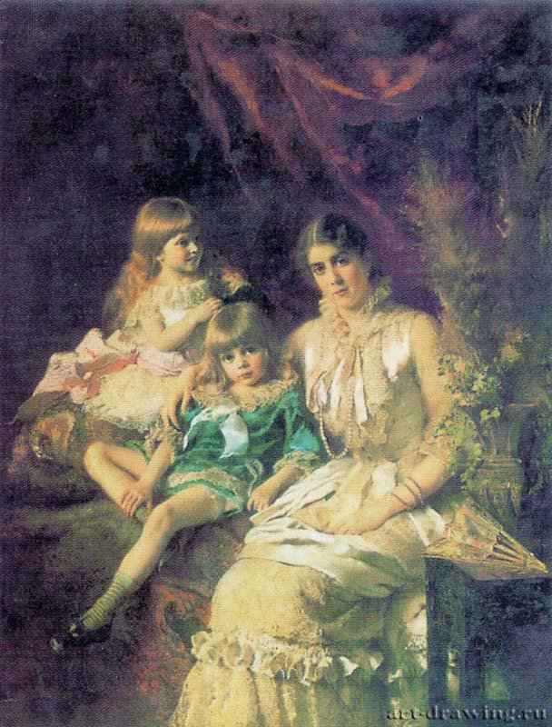Семейный портрет - 1882МаслоРеализмРоссия