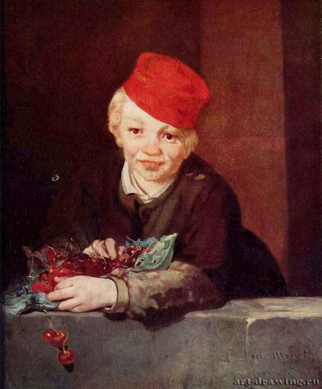 Мальчик с вишнями - 1858-185965 x 65 смХолст, маслоИмпрессионизмФранцияЛиссабон. Фонд Гульбенкяна