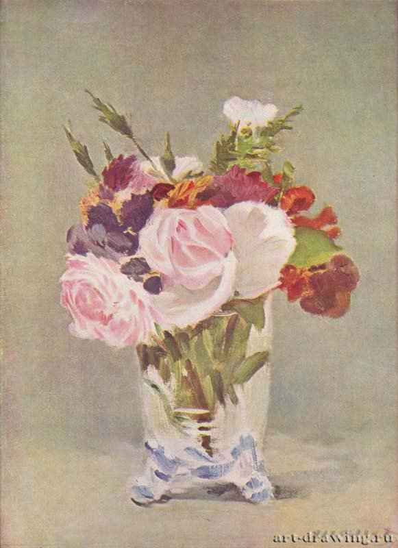 Натюрморт с цветами - 1880Холст, маслоИмпрессионизмФранцияПариж. Собрание Фера