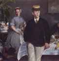 Завтрак в ателье - 1868118 x 153,9 смХолст, маслоИмпрессионизмФранцияМюнхен. Новая Пинакотека