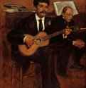 Гитарист Паган и господин Дега - 186954 x 39 смХолст, маслоИмпрессионизмФранцияПариж. Музей Орсэ