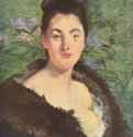 Дама в меховой накидке - 188055 x 45 смХолст, маслоИмпрессионизмФранцияВена. Галерея австрийского искусства в Бельведере