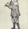 Мальчик с подносом. 1862 - 220 х 146 мм Офорт с акватинтой Частное собрание Франция