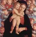 Мария с младенцем и ангелами. Фрагмент - 148588 x 71 смДеревоВозрождениеИталияМилан. Пинакотека Брера