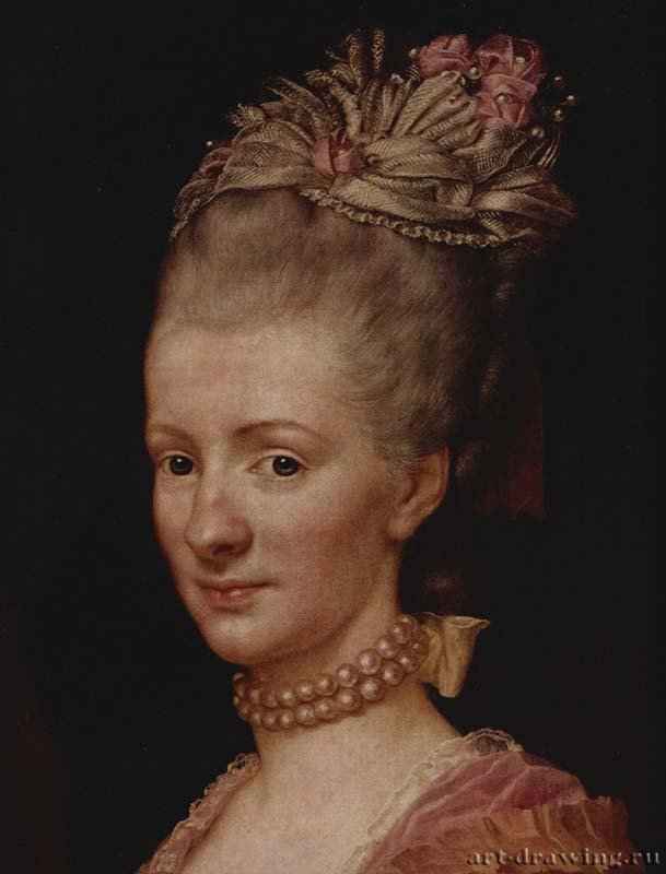 Женский портрет. Фрагмент - 1780-1800Холст, маслоКлассицизмАвстрияСанкт-Петербург. Государственный Эрмитаж