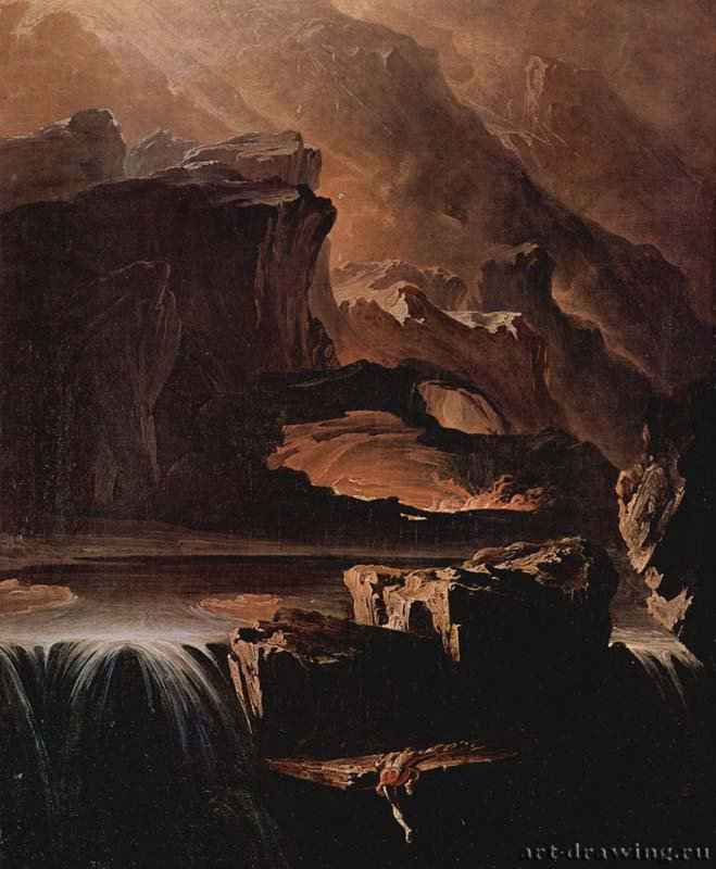 Садак в поисках воды забвения - 181276,2 x 63,5 смХолст, маслоРомантизмВеликобританияСаутгемптон. Художественная галерея