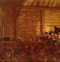 Крестьянский театр в Тироле - 185937,5 x 55 смХолст, маслоРеализмГерманияГамбург. Кунстхалле