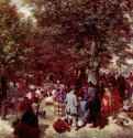 После полудня в саду Тюильри - 186749 x 70 смХолст, маслоРеализмГерманияДрезден. Картинная галерея