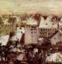 Задние дворы в Берлине в снегу - 184713 x 24 смКартон, бумага, маслоРеализмГерманияВинтертур. Собрание д-ра Оскара Райнхардта