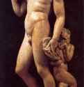 Вакх. 1496-1497 - Высота: 184 см. Мрамор. Флоренция. Национальный музей Барджелло.