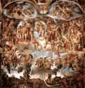Страшный суд. 1534-1541 - 17 x 13,3 см. Фреска. Рим. Сикстинская капелла.