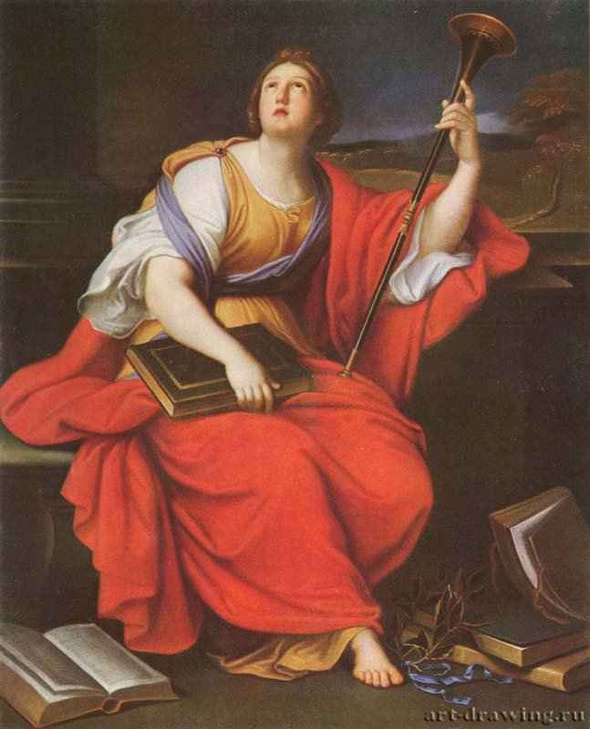 Клио - 1689Холст, маслоБароккоФранцияБудапешт. Венгерский музей изобразительных искусств