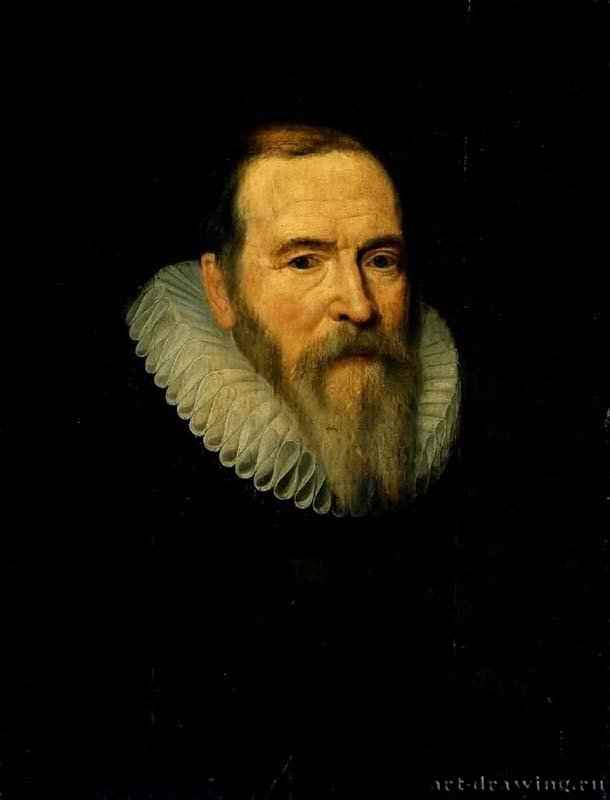 Портрет Иогана ван Олденбарневельта. 1590-1619 - Масло, дерево 63 x 49 Риксмузеум Амстердам