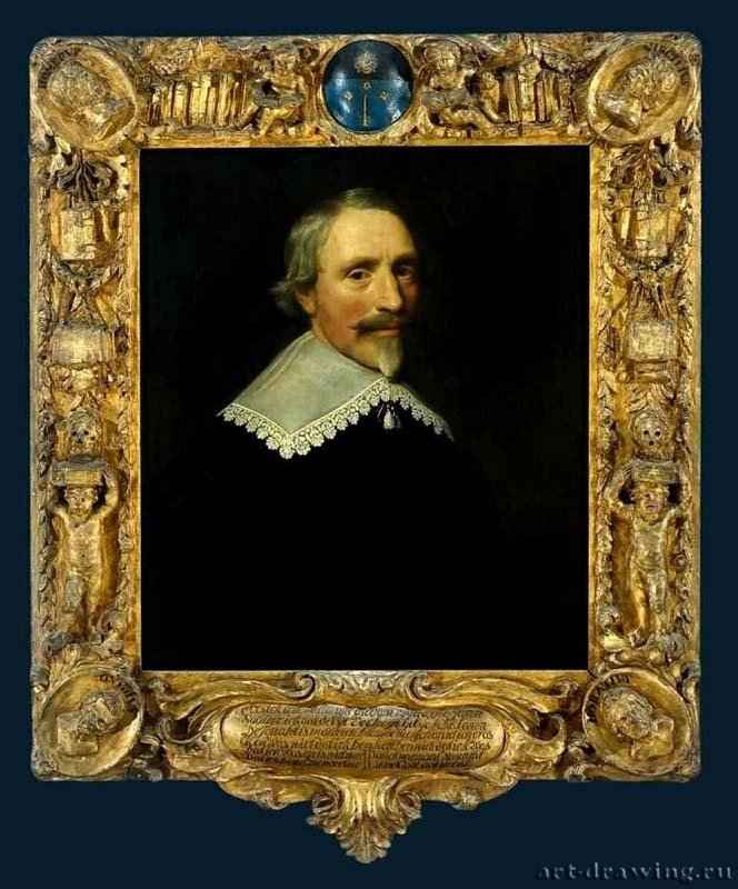 Портрет Якоба Катса, пенсионария Голландии и Западной Фрисляндии. 1639 - Холст, масло 67,5 x 57,5 Риксмузеум Амстердам