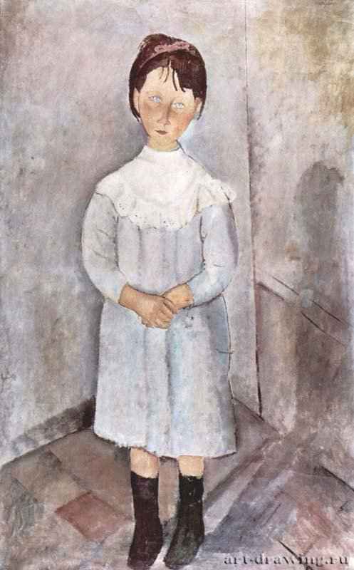 Девочка в голубом - 1918116 x 73 смХолст, маслоПарижская школаФранцияПариж. Частное собрание