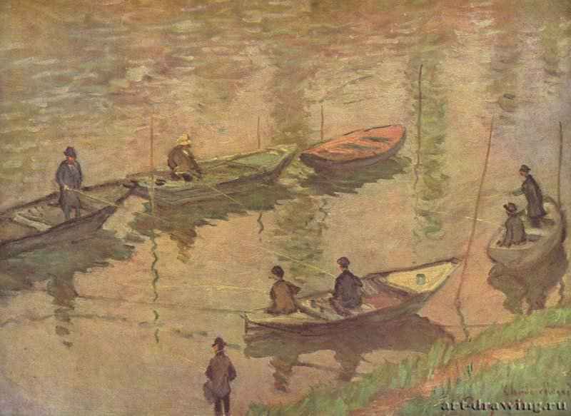 Рыбаки на Сене близ Пуасси - 188260 x 82 смХолст, маслоИмпрессионизмФранцияВена. Художественно-исторический музей