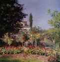 Цветущий сад в Сент-Адрессе - 186665 x 54 смХолст, маслоИмпрессионизмФранцияПариж. Музей Орсэ