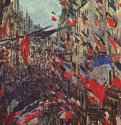 Улица Сен-Дени в день национального праздника - 187876 x 52 смХолст, маслоИмпрессионизмФранцияРуан. Музей изящных искусств