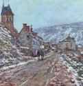 Дорога в Ветёй зимой - 187953 x 72 смХолст, маслоИмпрессионизмФранцияГётеборг. Художественный музей