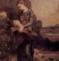 Фракиянка с головой и лирой Орфея - 1865154 x 100 смХолст, маслоСимволизмФранцияПариж. Музей Орсэ