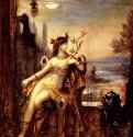 Клеопатра, 1883 г. - Акварель, гуашь; 39,5 x 25 см. Париж. Лувр. Франция.