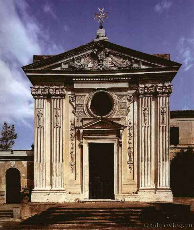 Пиранези, Джованни Баттиста: Церковь Санта Мария дель Приорато. Фасад 1764-1768.