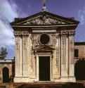 Церковь Санта Мария дель Приорато. Фасад. 1764-1768 - Рим. Италия.