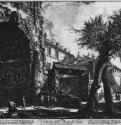 Вид арки Тита. 1771 - 470 х 710 мм. Офорт. Париж. Национальная библиотека, Кабинет эстампов.