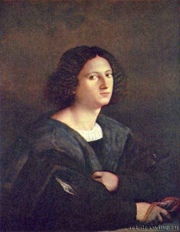 Мужской портрет. 1512-1515 - 93, x 72 смХолстВозрождениеИталияСанкт-Петербург. Государственный Эрмитаж