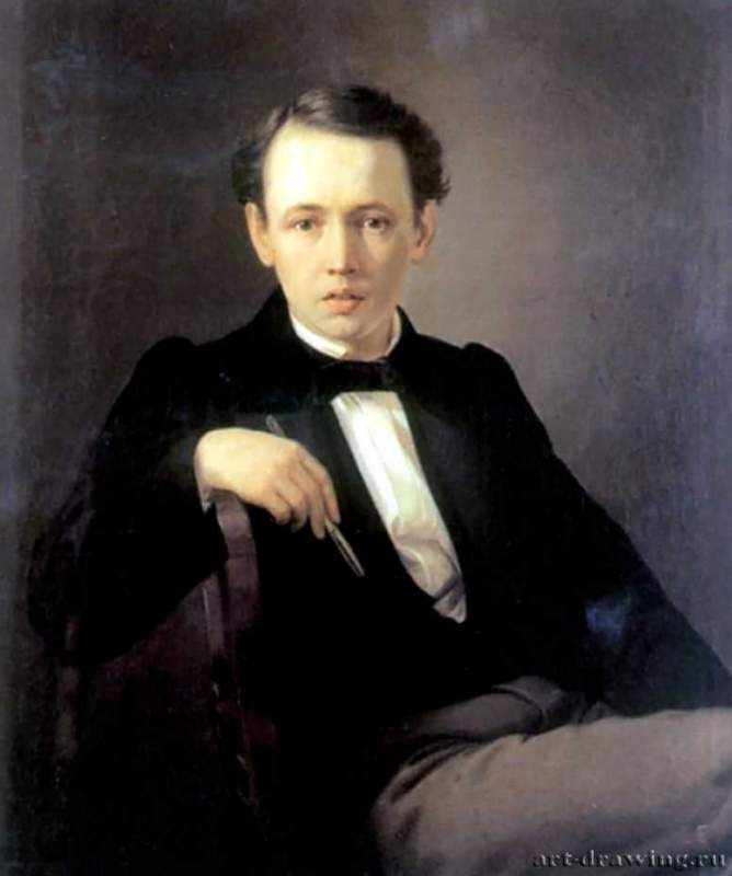 В. Г. Перов: Автопортрет, 1851 г.