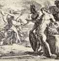 Давид с головой Голиафа. 1615-1630 - Перрье, Франсуа. 186 х 257 мм. Офорт. Вена. Собрание графики Альбертина. Франция.