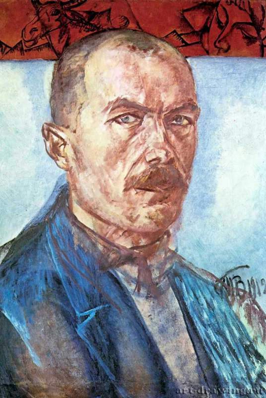 К. С. Петров-Водкин: Автопортрет. 1912 г.