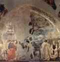 Цикл фресок на сюжет легенды о Животворящем кресте в хорах церкви Сан Франческо в Ареццо. Смерть и погребение Адама - 1452-1466ФрескаВозрождениеИталияАреццо. Церковь Сан Франческо