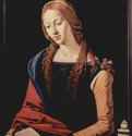 Читающая Мария Магдалина - 1500-1510 *72 x 53 смДерево, маслоВозрождениеИталияРим. Национальная галерея античного искусства