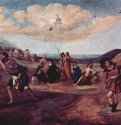 Миф о Прометее, серия из пяти картин - Первая четверть 16 века64 x 116 смДерево, маслоВозрождениеИталияСтрасбург. Музей изящных искусств