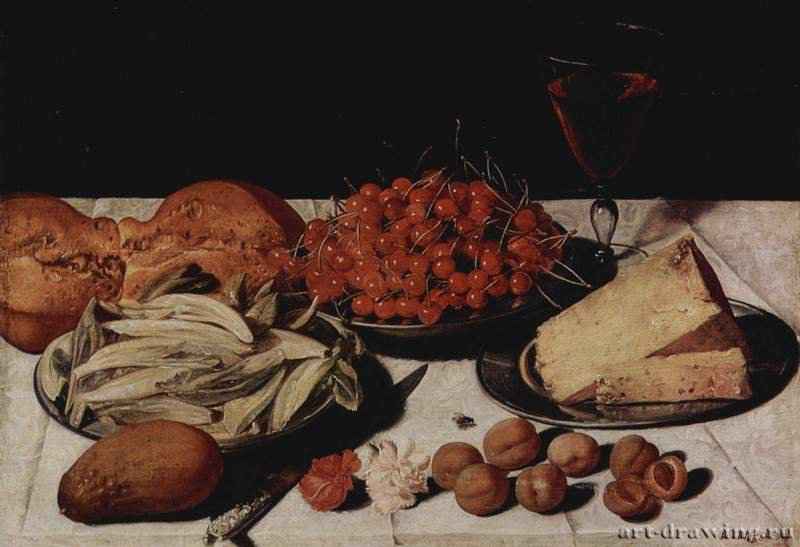 Натюрморт. 1632 - 36,3 x 52,3 смДерево, маслоБароккоШвейцарияСанкт-Петербург. Государственный Эрмитаж