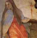 Благовещение. 1527-1528 - Понтормо, Якопо да: Фреска. Флоренция. Капелла Каппони.