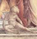 Встреча Марии и Елизаветы. Фрагмент. 1514-1516 - ФрескаМаньеризмИталияФлоренция. Церковь Санта АннунциатаТосканская школа
