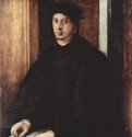 Портрет Алессандро Медичи. 1534-1535 - 97 x 79 смДерево, маслоМаньеризмИталияФиладельфия. Собрание Джона Г. ДжонсонаТосканская школа