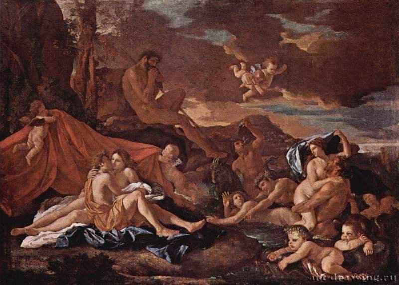 Акид и Галатея. 1629-1630 * - 97 x 135 смХолст, маслоБарокко, классицизмФранция и ИталияДублин. Национальная галерея Ирландии