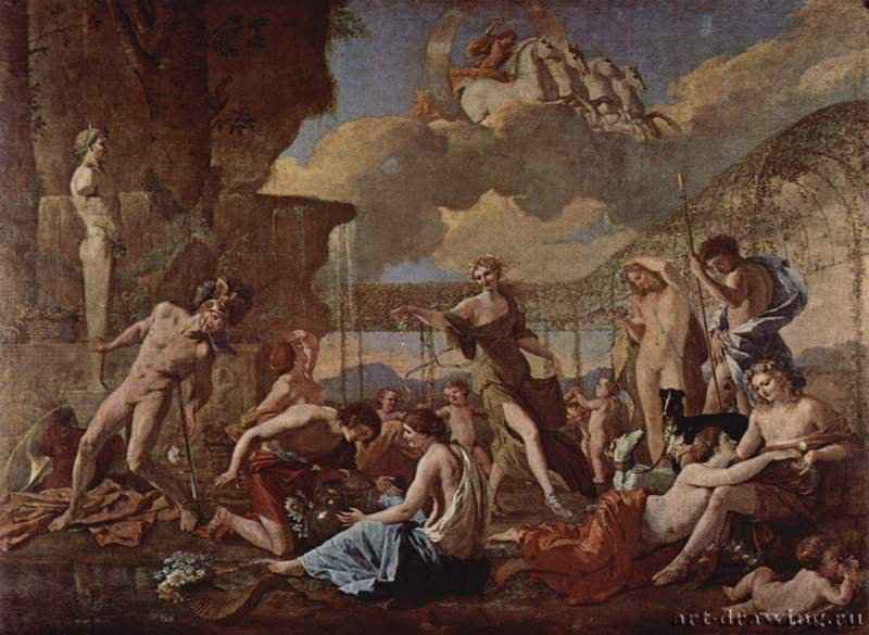 Царство Флоры. 1631 - 131 x 181 смХолст, маслоБарокко, классицизмФранция и ИталияДрезден. Картинная галерея