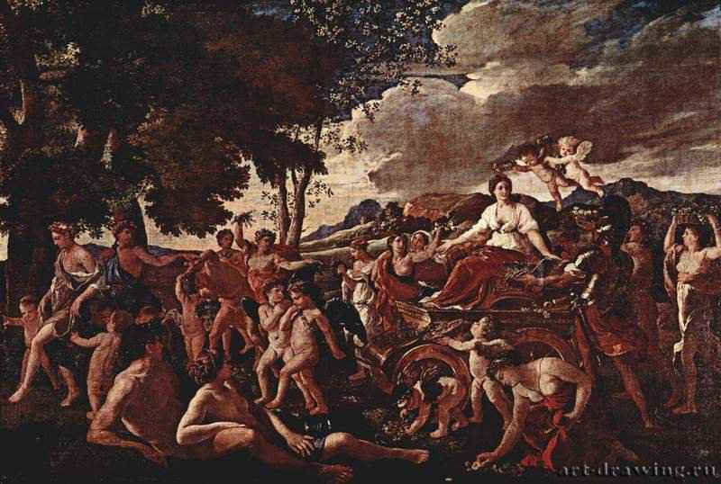 Триумф Флоры. 1627-1629 * - 165 x 241 смХолст, маслоБарокко, классицизмФранция и ИталияПариж. Лувр