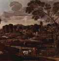 Пейзаж с похоронами Фокиона. 1648 - 114 x 175 смХолст, маслоБарокко, классицизмФранция и ИталияОукли-парк. Собрание графа Плимутского